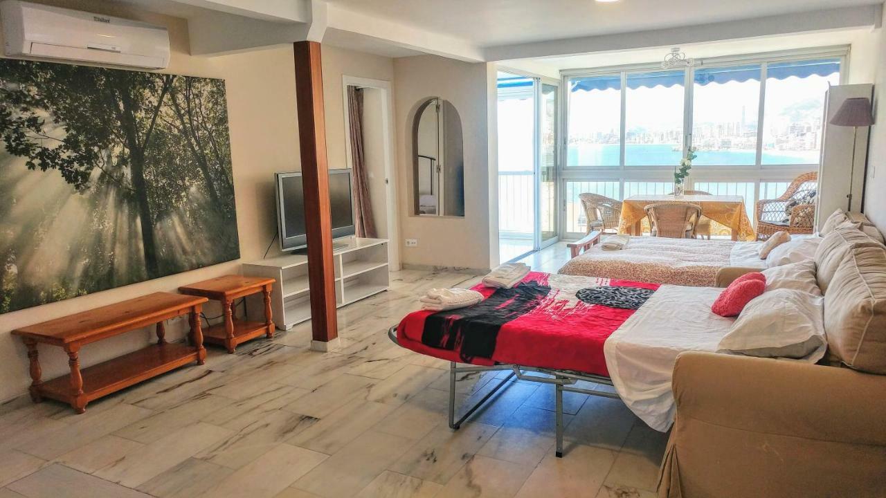 Apartamentos Halcon Benidorm Eksteriør billede